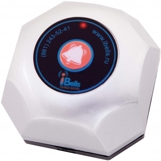 Кнопка вызова официанта iBells 301 Средство коммуникации между сотрудниками заведения